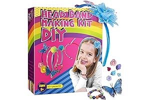 Headband Making Kit for Girls: DIY Fashion Headband Arts and Crafts
