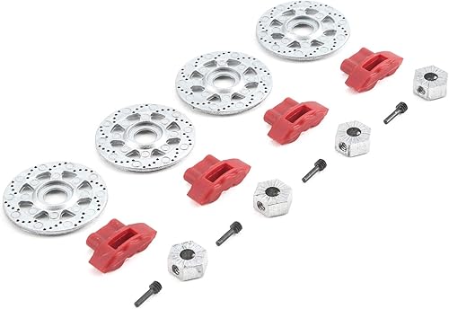 Losi Juego de pinzas y pasadores de rotor hexagonal 4 Baja Rey LOS232006 Elec piezas de repuesto para coches/camiones