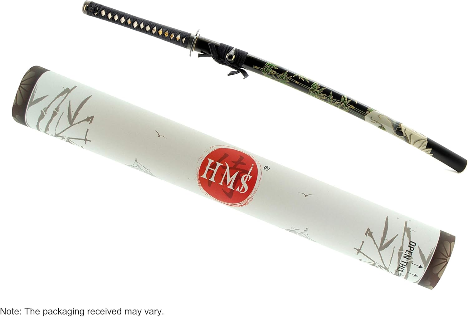 HMS Japanese Style Samurai Katana Swords, Battle Ready, Hand Forged, 1045 Carbon Steel, Heat Tempered, Full Tang, Sharp