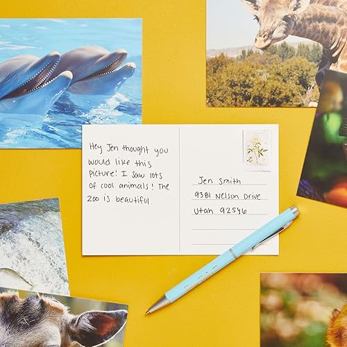 Miniatura 8 de Best Paper Greetings Paquete de 40 postales de viaje a granel de todo el mundo para correo, 20 diseños surtidos (4 x 6 pulgadas)