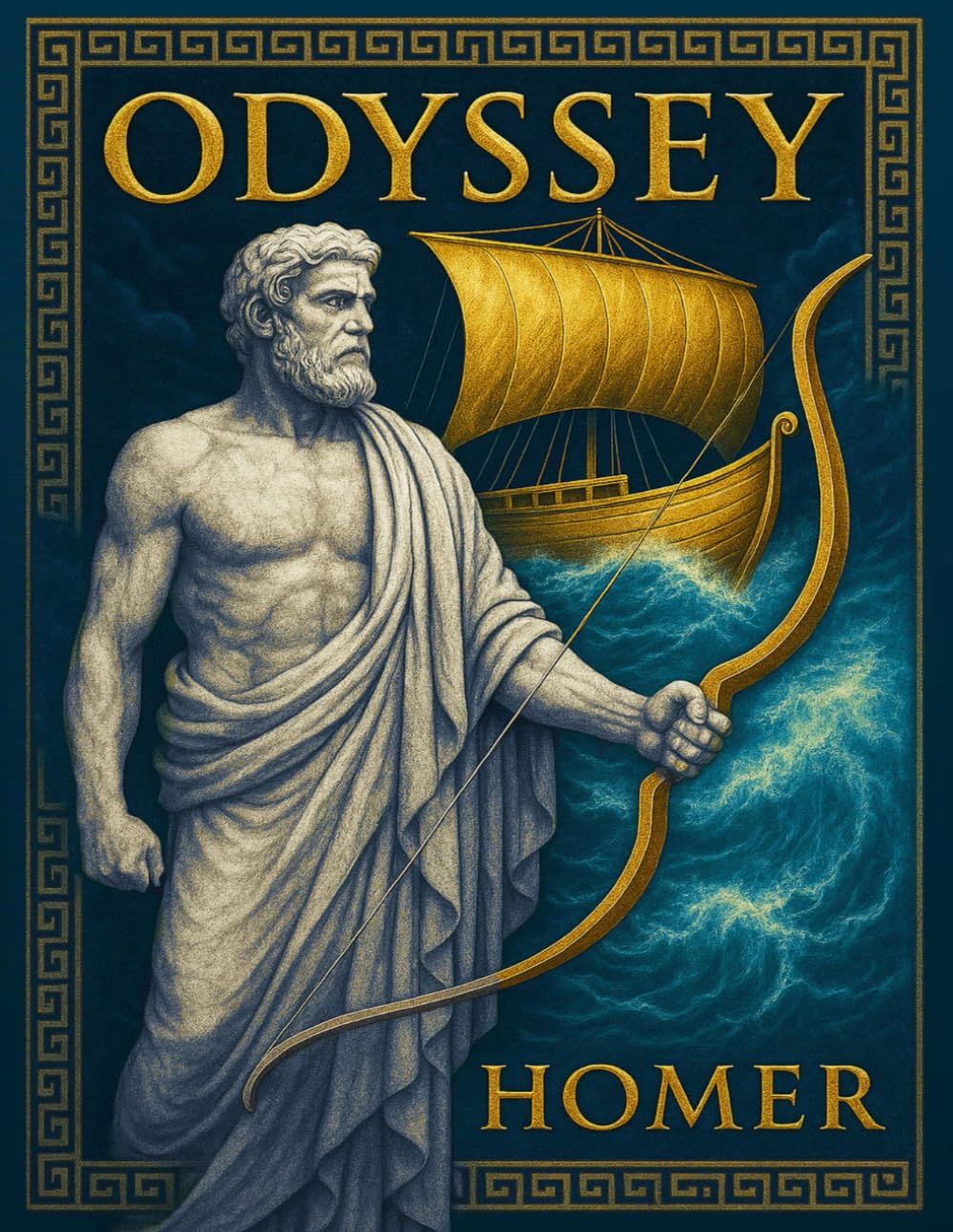 The Odyssey of Homer: The Most Complete Collector’s Edition: Modern English Translation with Notes, Glossary & Original Illustrations      Paperback – October 4, 2025