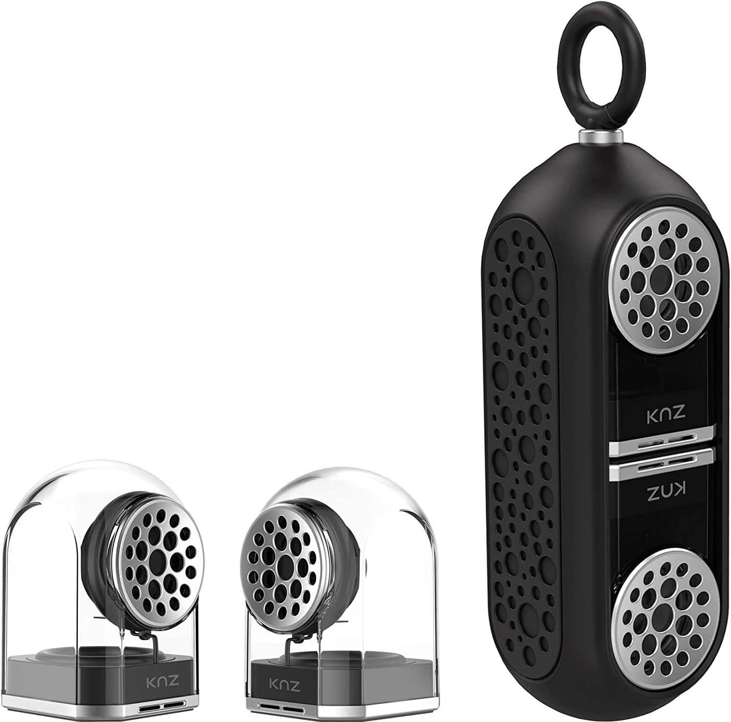 KNZ GoDuo 5 Watt Truly Wireless Bluetooth Portable Speaker (Black)