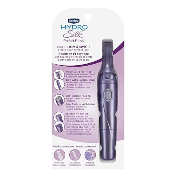 Schick Hydro Silk Perfect Finish Trimmer, 8-in-1 Grooming Kit for Women