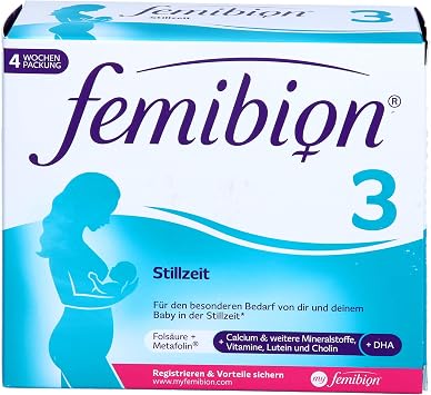 Femibion 3 Stillzeit Tabletten und Kapseln, 28 pcs. Daily portions