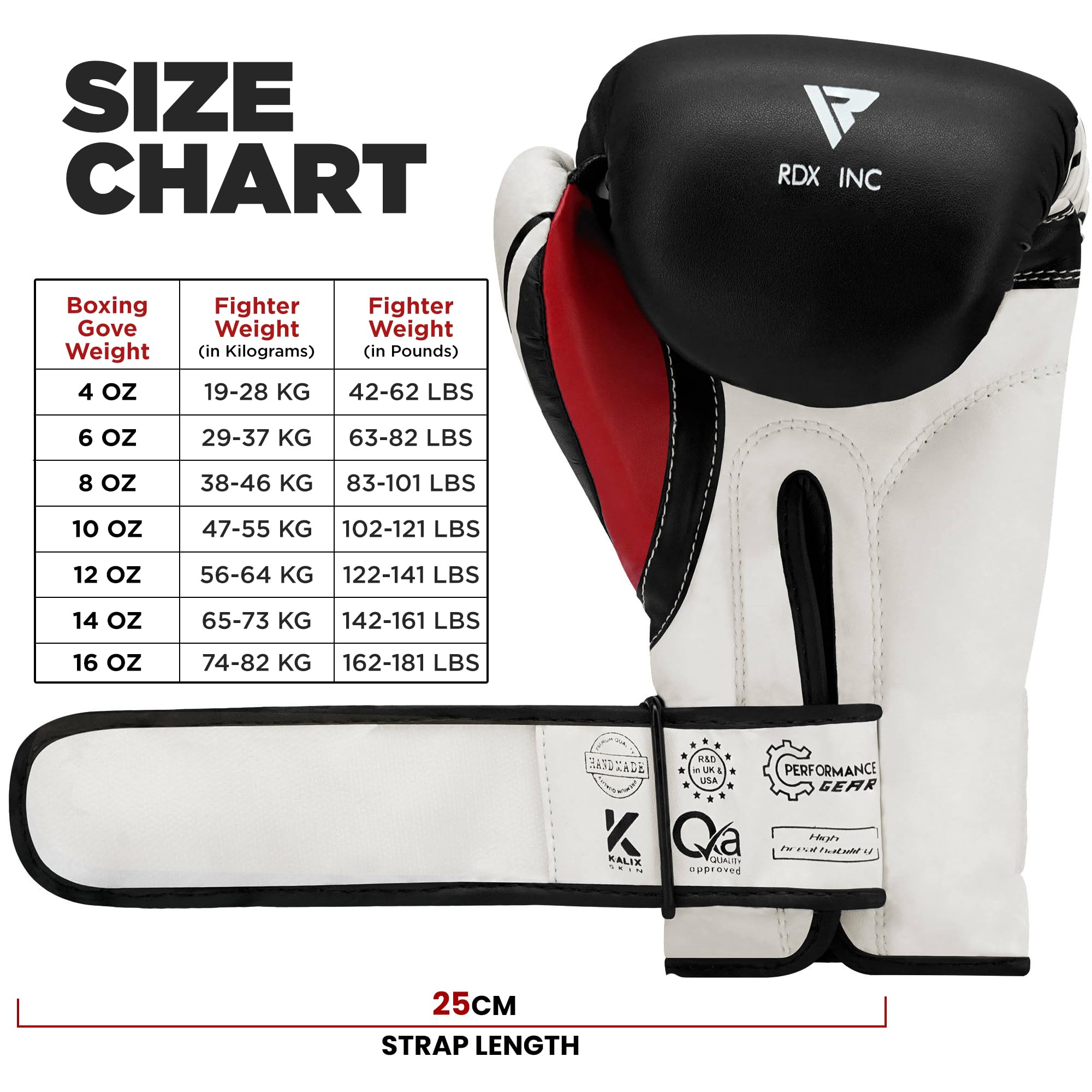 RDX Kinder Boxhandschuhe 6oz 4oz Junior Training Pratzen, Maya Hide Leder Belüftete Handfläche, Muay Thai Sparring MMA Kickboxing Kämpfen, Sandsack Speed Ball Boxpratzen Sandsackarbeit, Kinderspiele