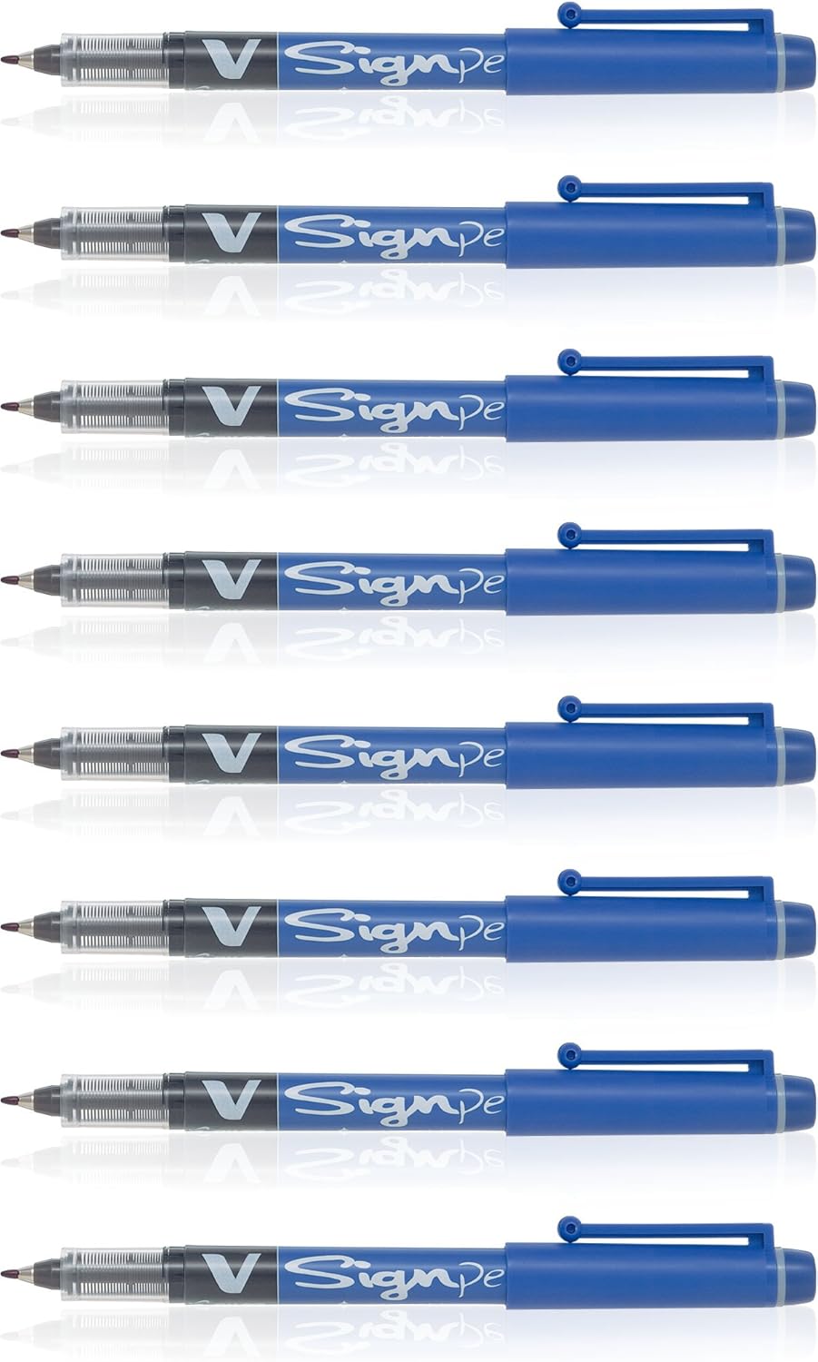 Pilot 019592 V Sign Pen (Blue - Pack of 18)
