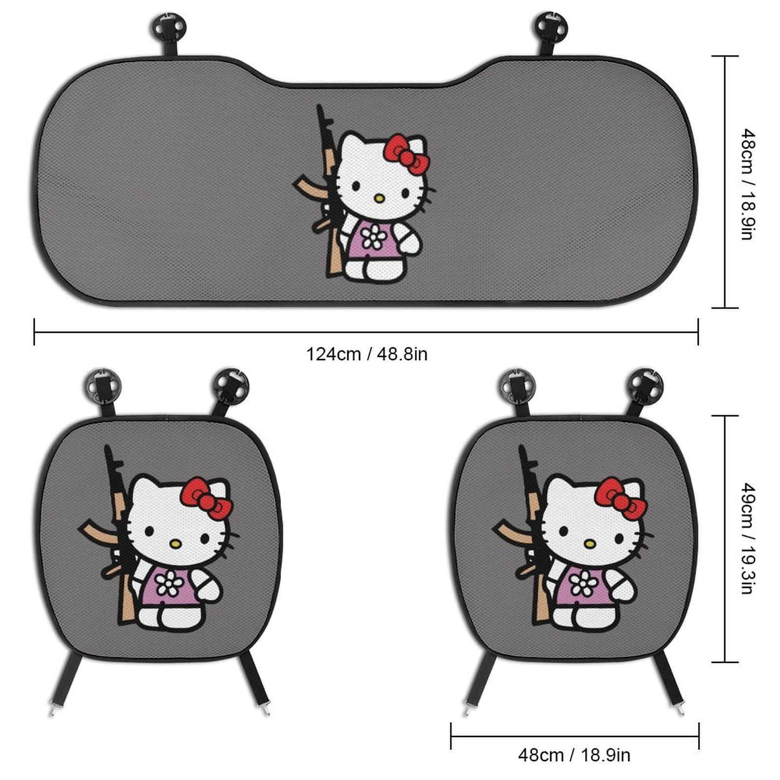Amazon.co.jp: カーシートクッション ハローキティ Hello kitty 車用 
