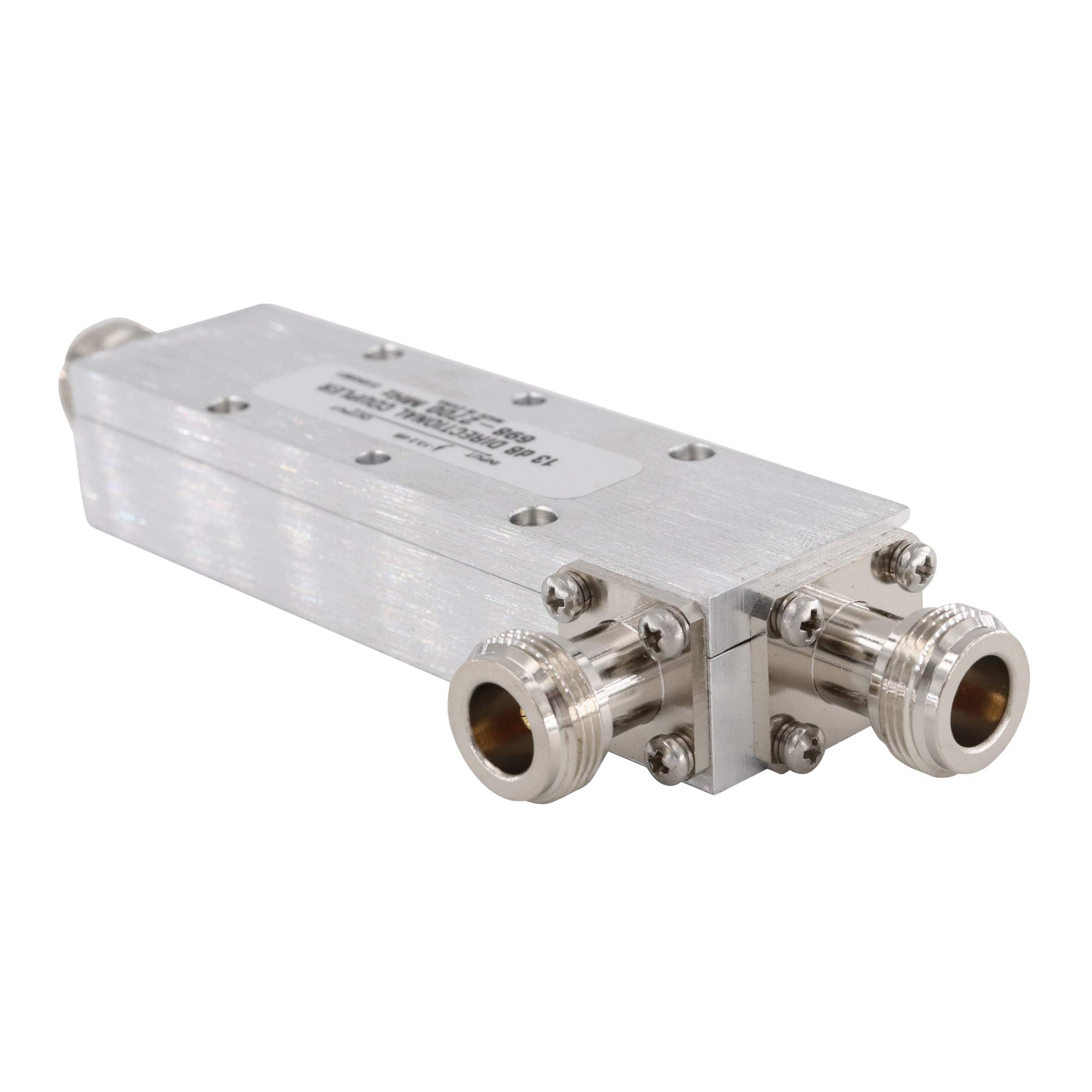 Microlab CK-53N 13dB Directional Coupler N-Type, 698-2700MHz, 50W, Aluminum