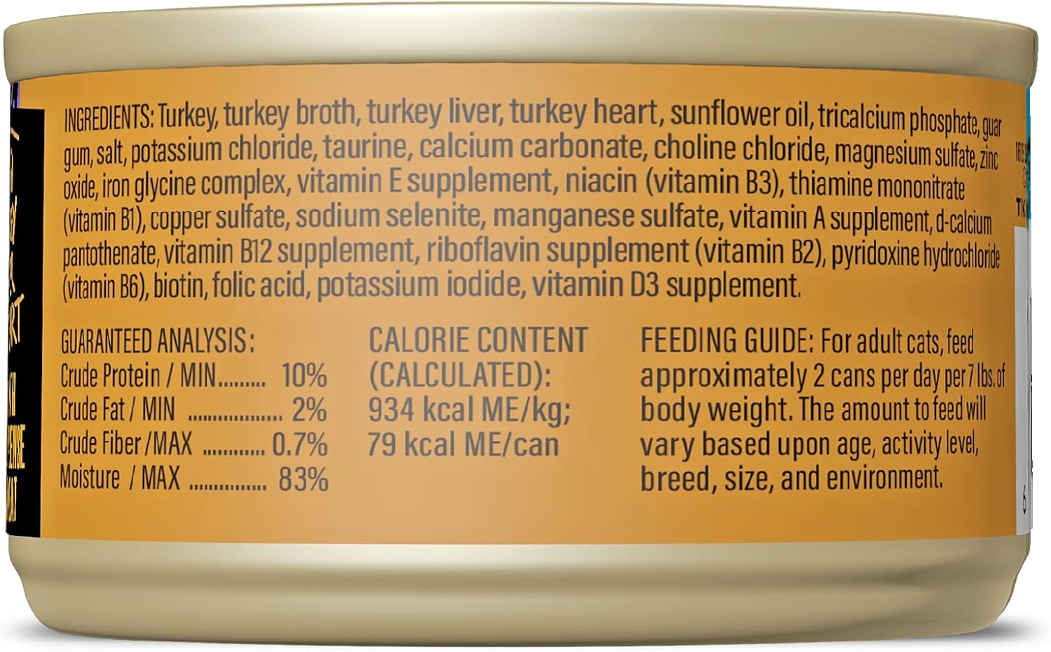 Tiki Cat After Dark Shreds Wet Cat Food, Turkey & Turkey Liver, 3 oz. Can (12 Count)