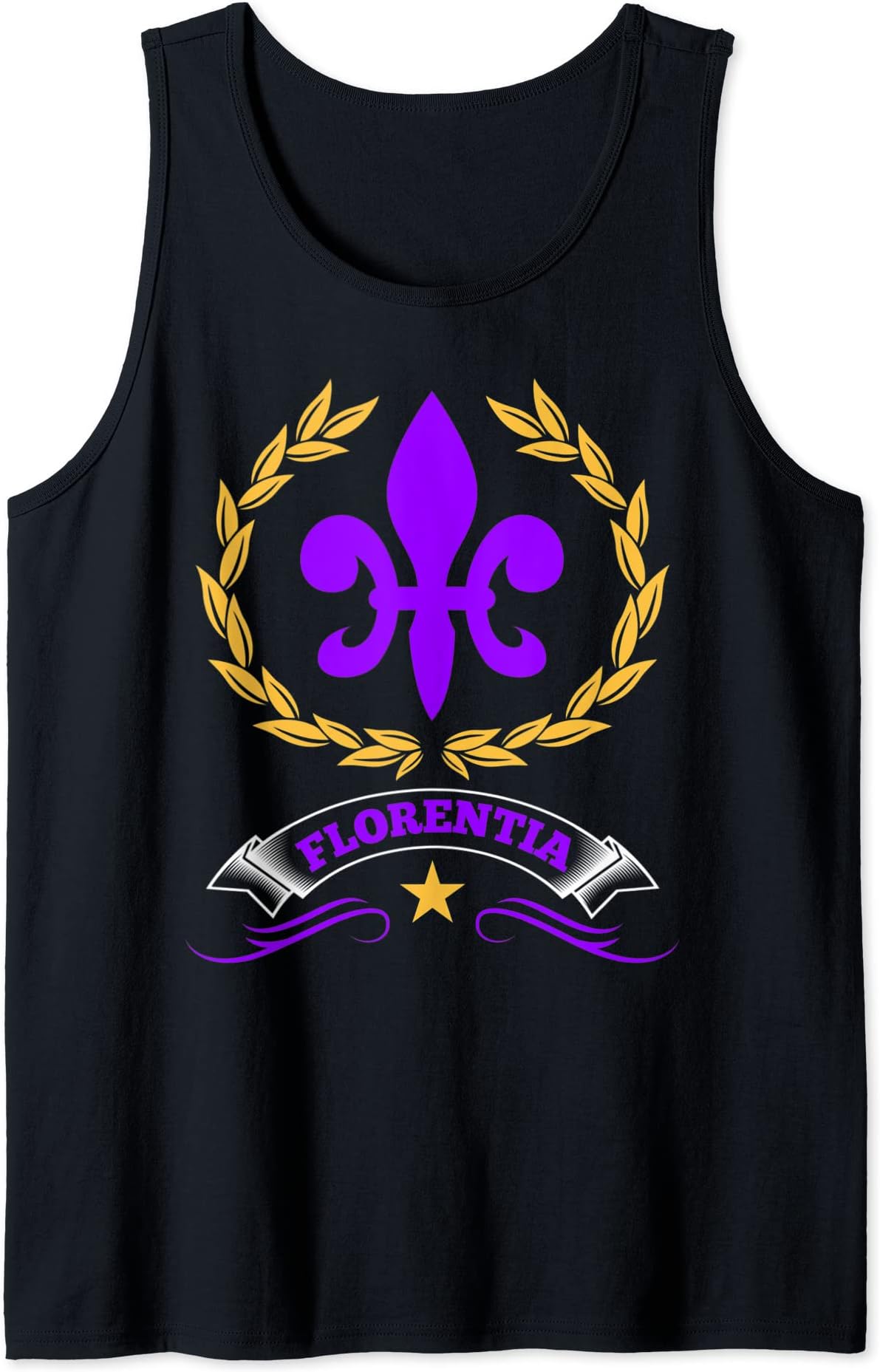 Florentia Avanti Viola Leoni Typhoid Curva Fiesole Florence Tank Top