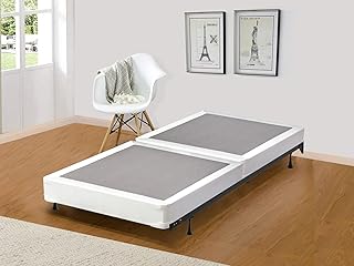 Mattress Comfort Fully Assembled Low Profile Split Wood Traditional Boxspring/Foundation, Twin XL, Extra Pedic Collection