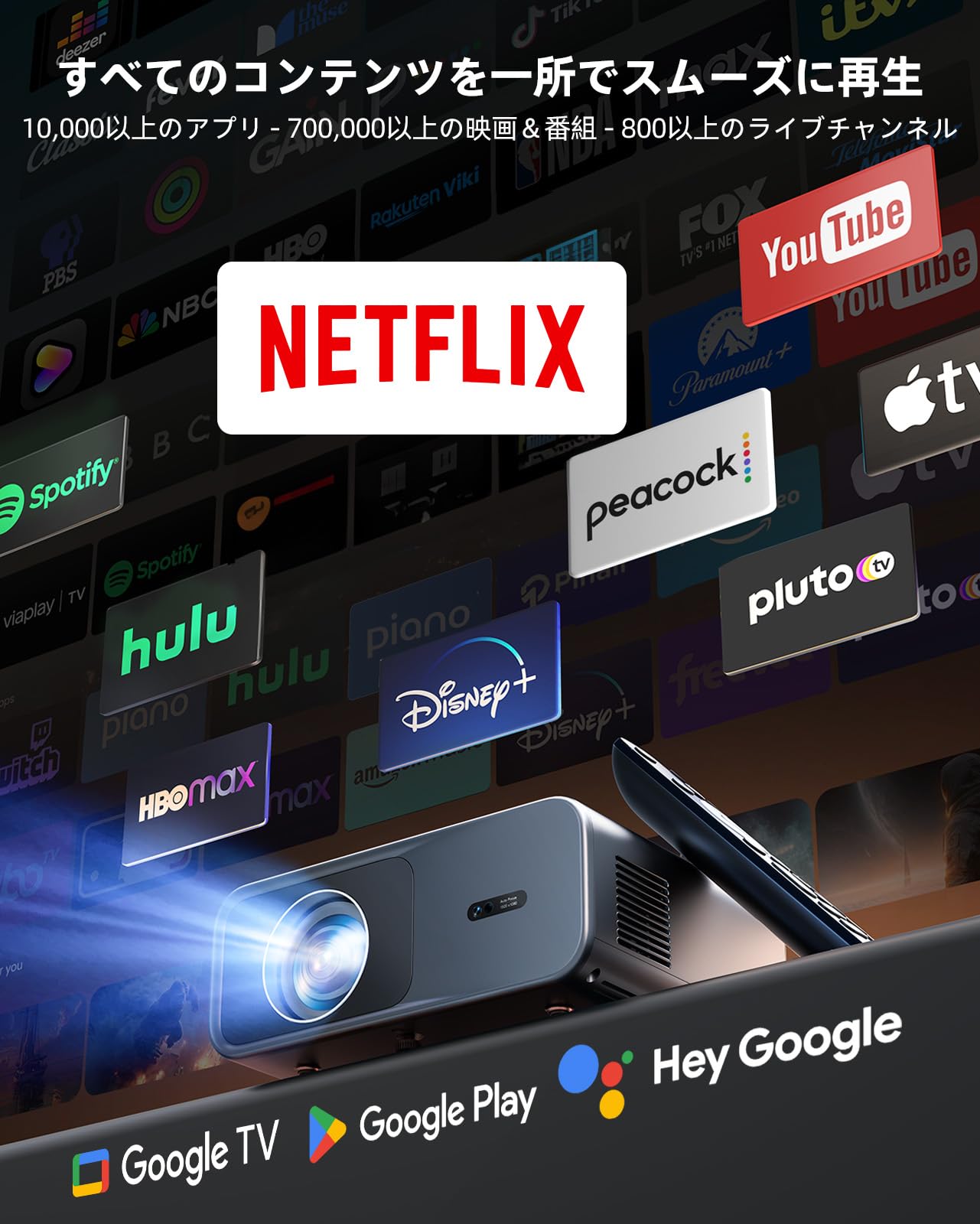Amazon.co.jp: 【Google TV公式認証/純正アプリ対応】WiMiUS G1