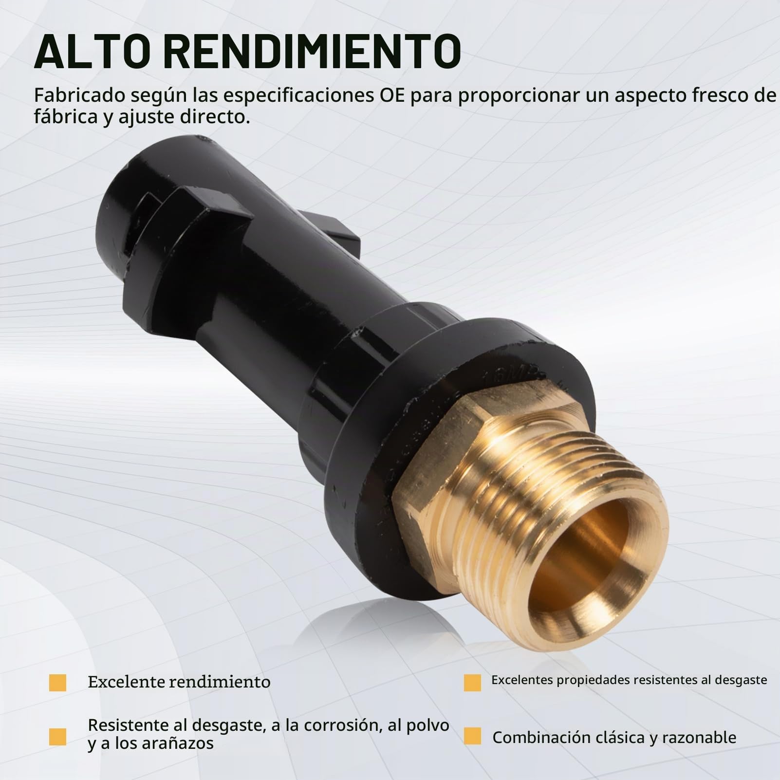 Adaptador M22 Kärcher para limpiador de alta presión Karcher K2 K3 K4 K5 K6 K7 para sistema de conexión Home & Garden