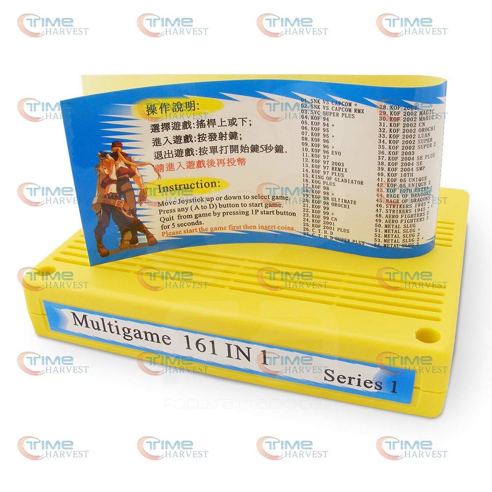 Amazon.com: Free Shipping 1 pcs SNK 161 in 1 multi games cartridge