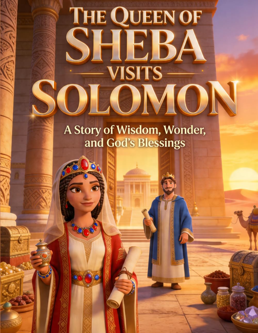 The Queen of Sheba Visits Solomon: A Story of Wisdom, Wonder, and God’s Blessings (The Bible Adventure Series)