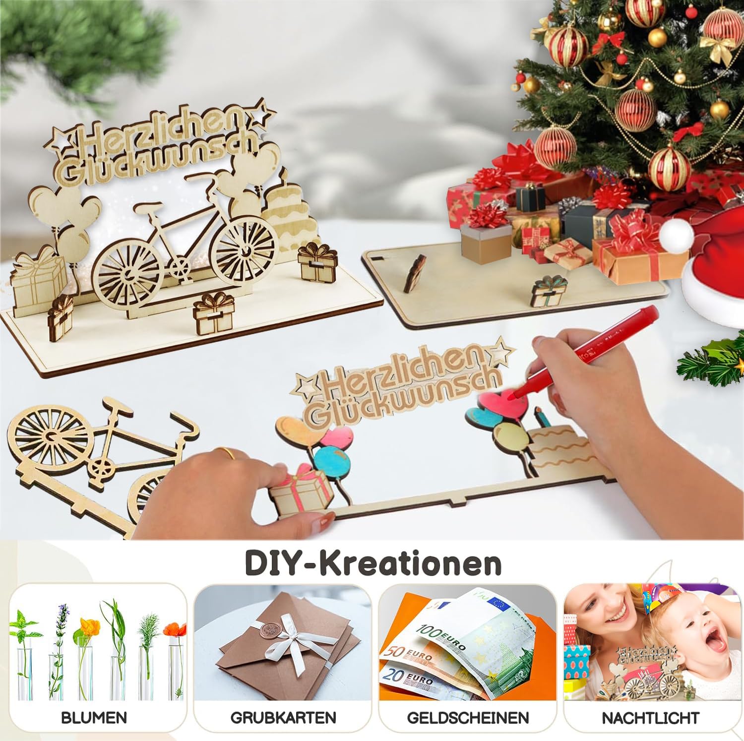 Verjaardag geldcadeau houten fiets cadeau geldgeschenk fiets geldcadeau verjaardag voor vrouwen en mannen een perfecte jeugd vriend of familie