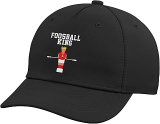 Funny Foosball Art for Men Boy Dad Table Soccer Foosball Fan Adjustable Baseball Hat