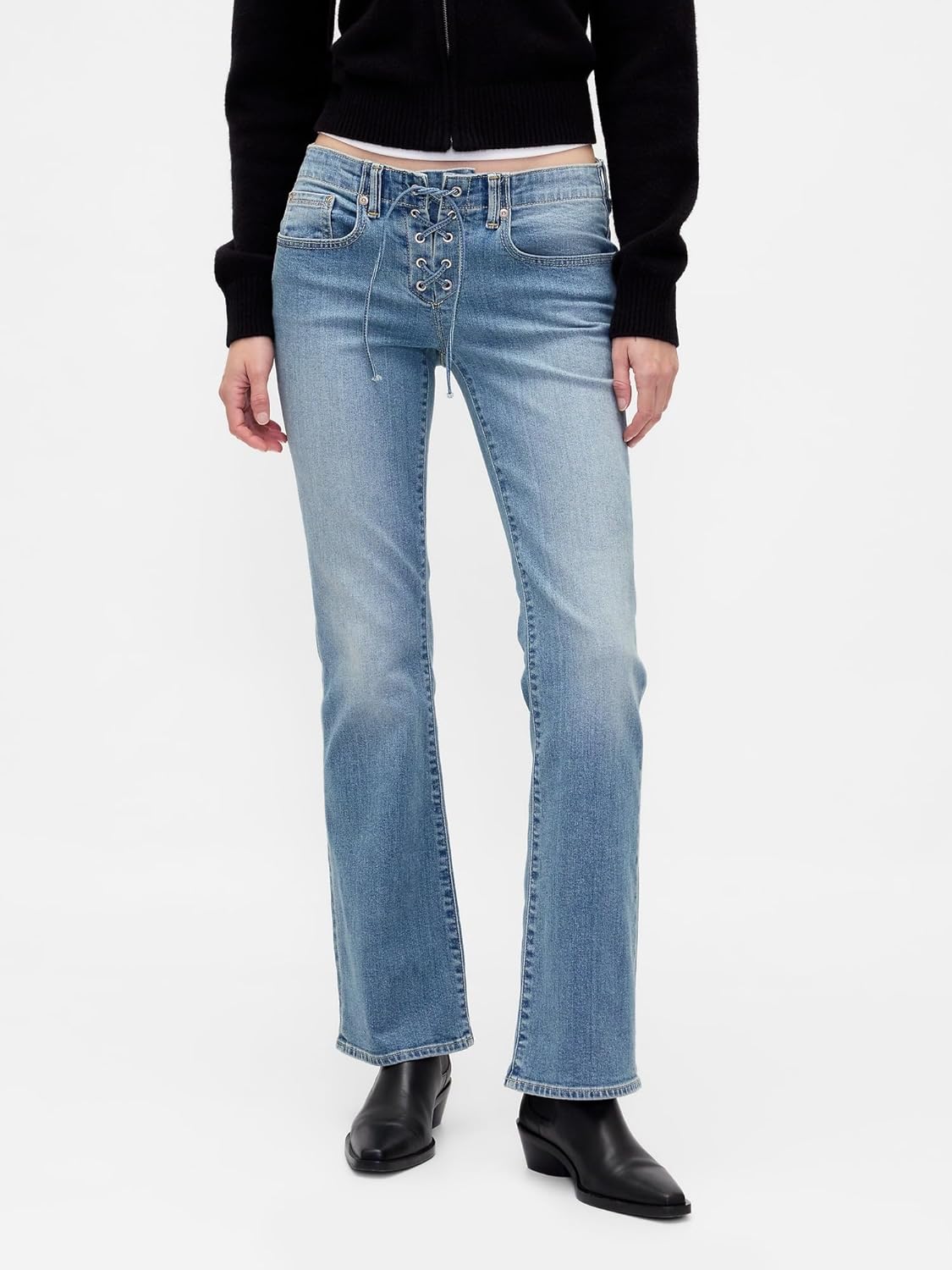 Gap Womens Low Rise Long and Lean Denim Jean - Image 2