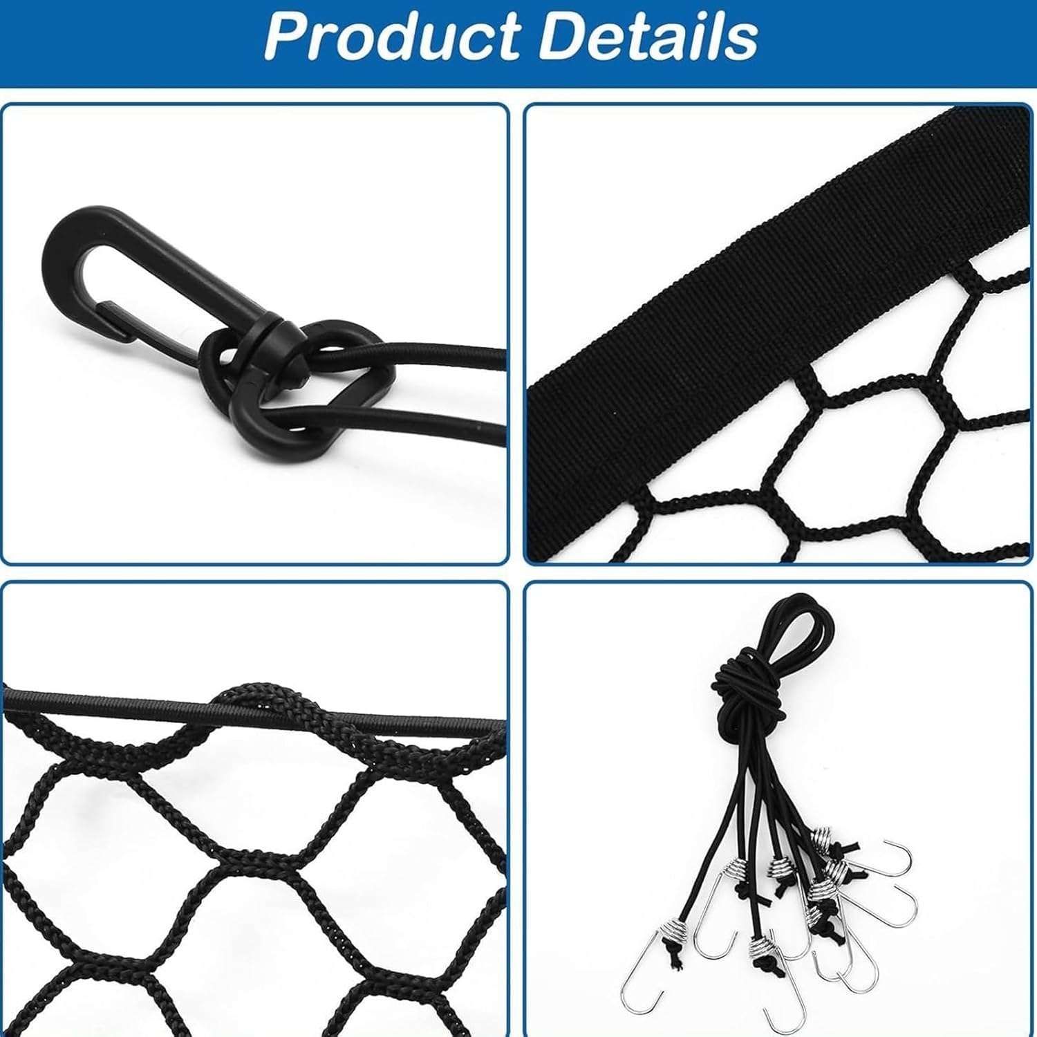 Dog Barrier for SUV – Safety Net for Rear Seat Vehicle Accessory | Barrier Net Transport Car – for SUV Truck Van Trunk Seat Back Travel Road 6