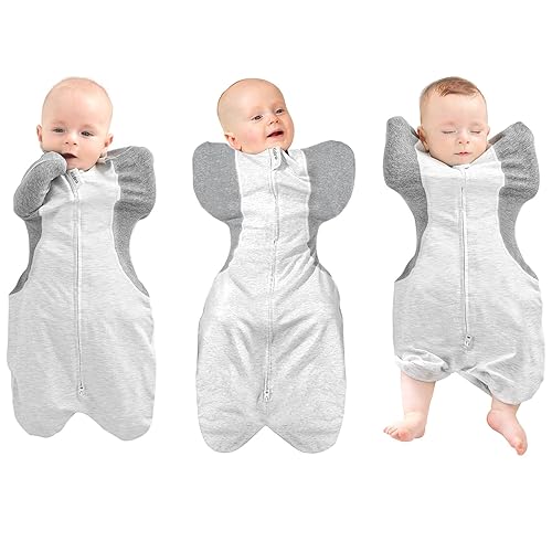 Manta para recién nacidos, pañales para bebés de 0 a 3 meses, 5 a 13 libras, manta con brazos para recién nacidos de 0 a 3 meses, con tela que