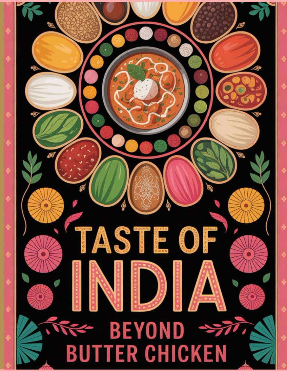 Taste of India: Beyond Butter Chicken | Authentic Healthy Indian Cookbook for Beginners | Delicious and easy recipes: Indian cookbook with Pictures | ... Simple: Global & Indian Cookbooks Series)      Paperback – June 1, 2025