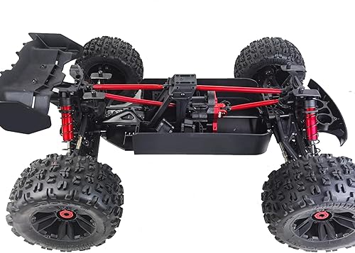 Miniatura 7 de RC aleación de aluminio delantera inferior suspensión suspensión brazo montaje para 15 Kraton 4WD 8S BLX ARA110002 Camión mejoras