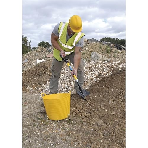 Draper 57567 Schaufel mit quadratischem Schaufelblatt und Glasfasergriff