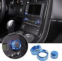 Vista 10 de PIUGILH Cubierta de Perilla de Ajuste de Volumen de Aire Acondicionado Compatible con Corvette C6 2007-2013 Accesorios Interiores, Cubierta
