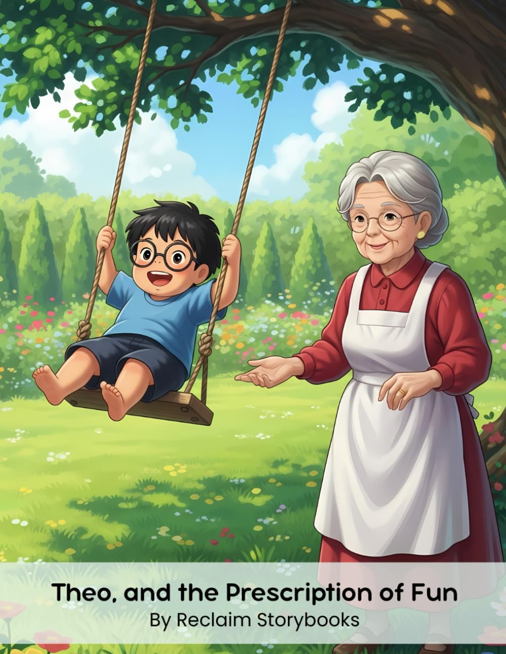 Theo, and the Prescription of Fun: Storybook about appreciation for the Body's Capabilities. with valuable life lessons and moral values (8.5 x 11”)