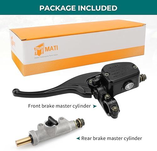 Miniatura 5 de Cilindro maestro de freno delantero izquierdo y trasero para Polaris Magnum 325 330 500 ATV PRO 500 4X4 PPS Scrambler 500 Trail Blazer 250 330 400
