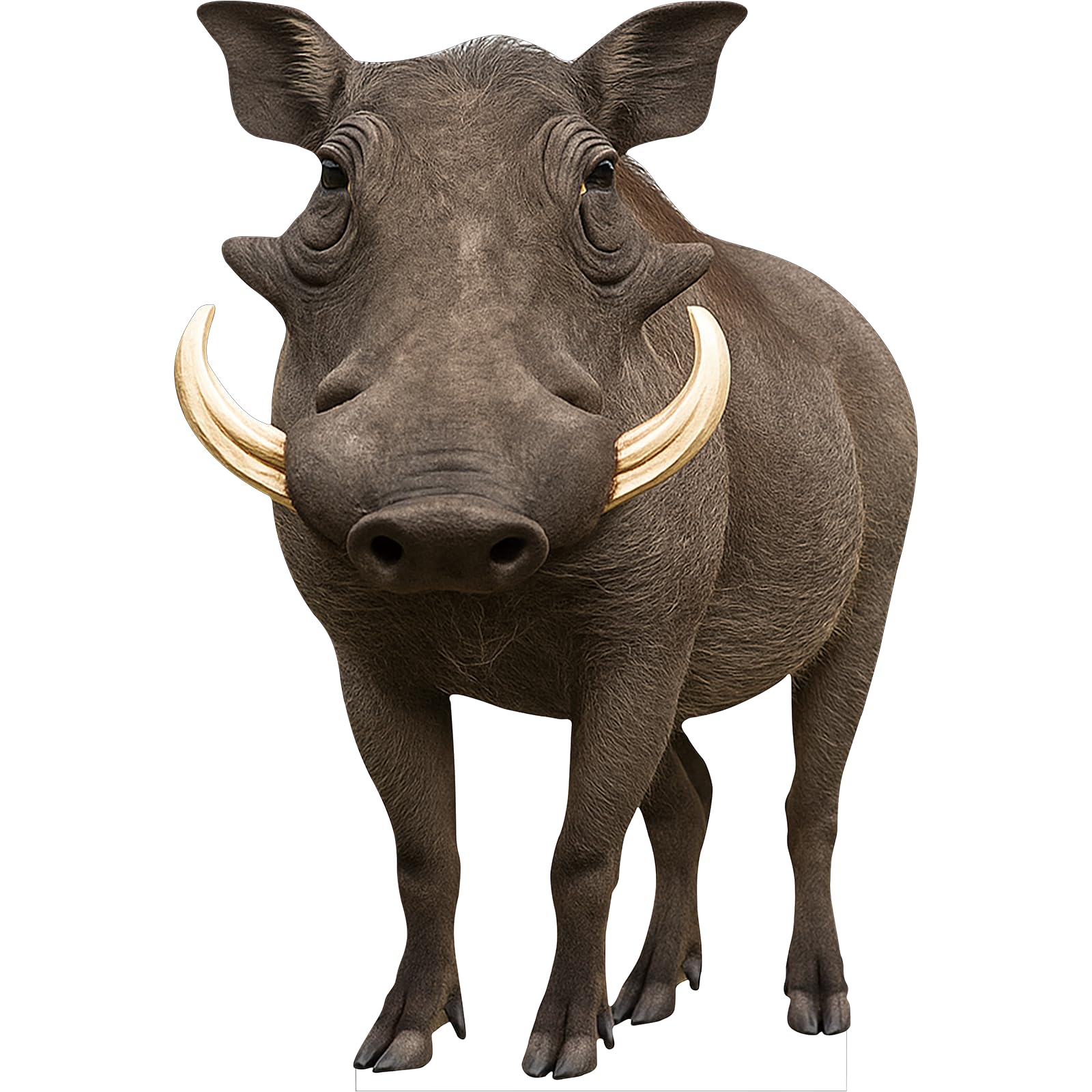 Warthog Life Size Cardboard Cutout, 3FT, 1 PC, Animal Standup