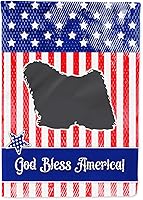 Vista 474 de Caroline's Treasures BB4243GF Bandera de jardín con texto en inglés «Merry Christmas» con texto en inglés «Merry Christmas», bandera decorativa