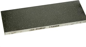 DMT D8X Diamond Dia-Sharp Bench Stone, Tool, Blade, Knife Sharpener - Extra Coarse 220 Diamond Grit Flat Sharpening, Made & Crafted in the USA 8" x 3" x 0.38"
