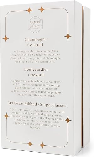 Miniatura 6 de arego Gafas Art Deco Vintage Coupé  Juego de 4