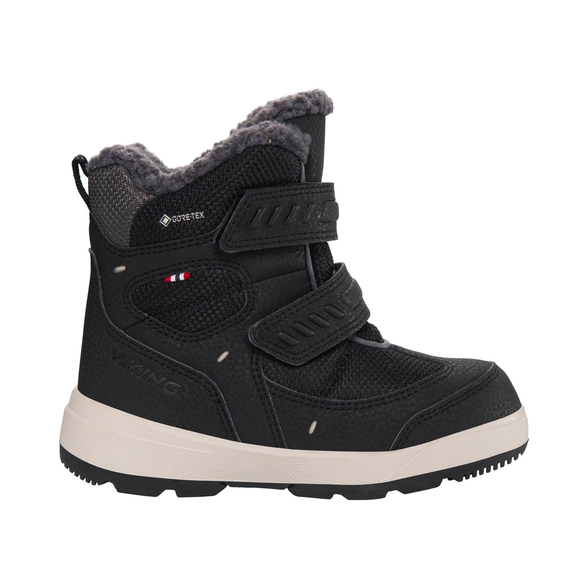 Viking Toasty Warm GTX 2V, Snow Boot, Black/Charcoal,