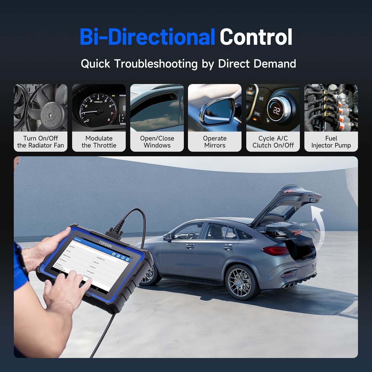 TOPDON OBD2診断機 Phoenix Nano、ECU コーディング、全システム診断、アクテイブテスト、32 以上の特殊リセ  Amazon.co.jp: TOPDON OBD2診断機 Phoenix Nano、ECUコーディング、FCA AutoAuth、CAN  FD/DoIPプロトコル対応、32以上の特殊リセット機能、フルシステム診断 ...