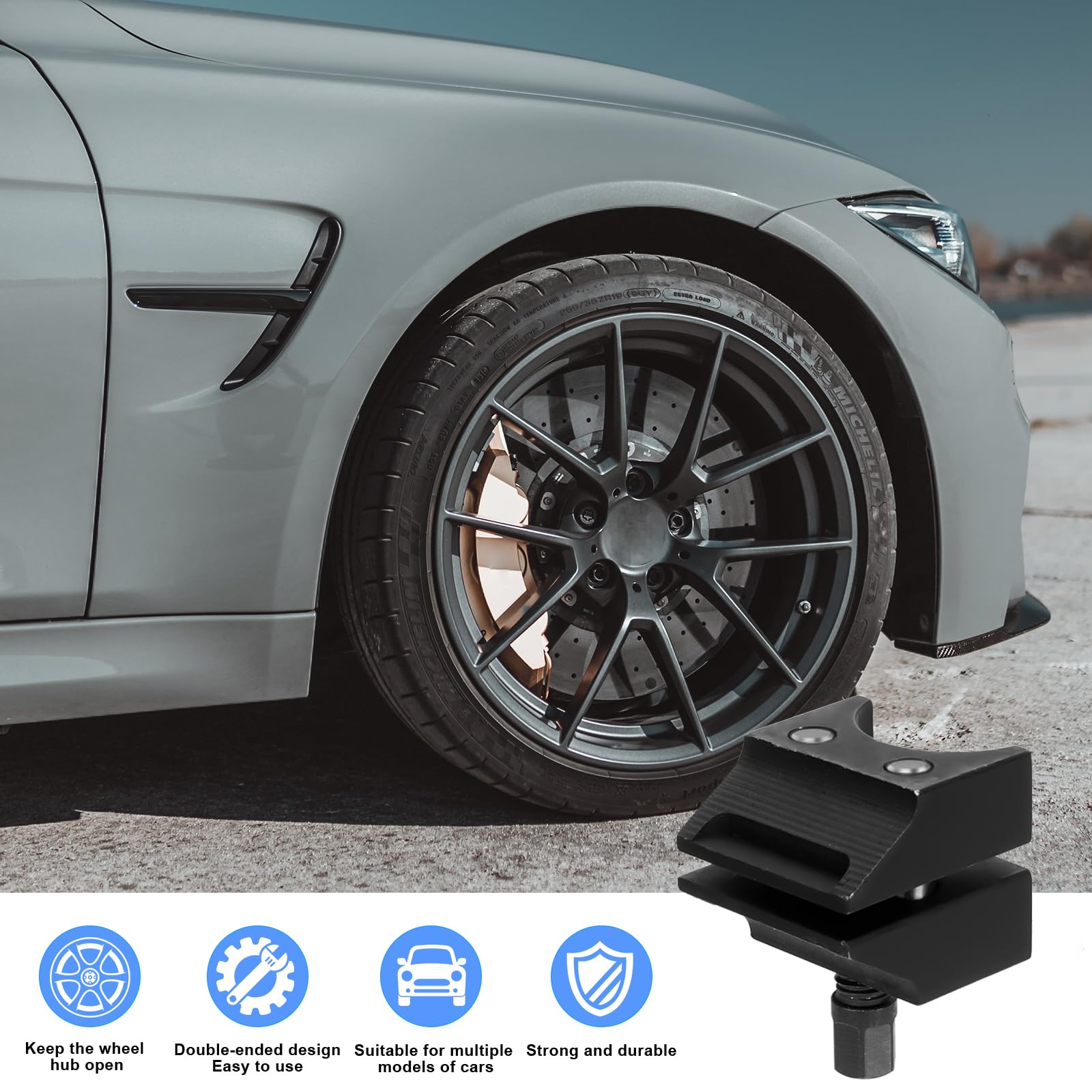 Spargitore per ammortizzatore, mozzi alla caviglia, strumento per sospensione auto, spargitore dell'asse, spargitore per auto, sospensioni Strut Split Hub Knuckle Spreader