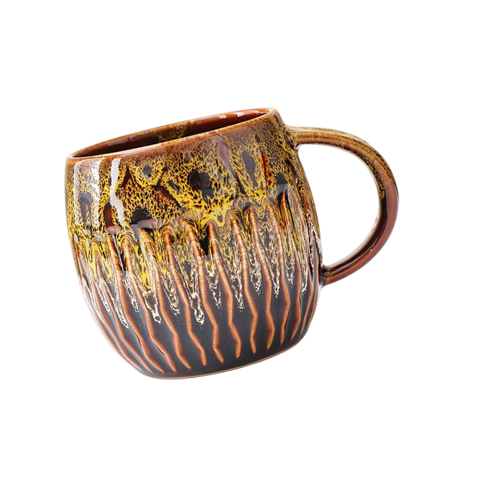 CAZSTYK Ceramic Drinking Mug 20Ounces Cup Great for Coffee Tea or Hot Chocolate Glazed Stonewares Drinkware Earthenware Coffee Cup
