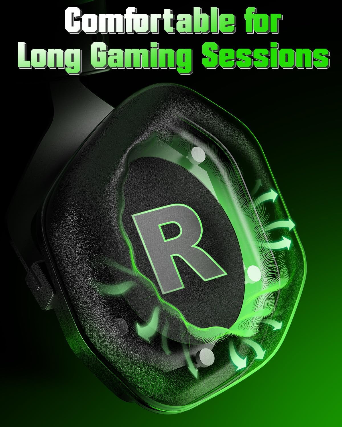 Gamrombo Wireless Gaming Headset for Xbox with Game/Chat Audio Balance, Gaming Headset with Mic Mute, 3D Surround Sound, Bluetooth Headset Works with PS5, PS4, Mac, PC, Detachable Microphone 7 71LF0AM9X0L. AC SL1500