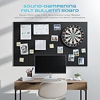 Vista 4 de Paquete de 6 paneles acústicos autoadhesivos, paneles de espuma de alta densidad a prueba de sonido de 12 x 12 x 0.4 pulgadas para paredes, paneles