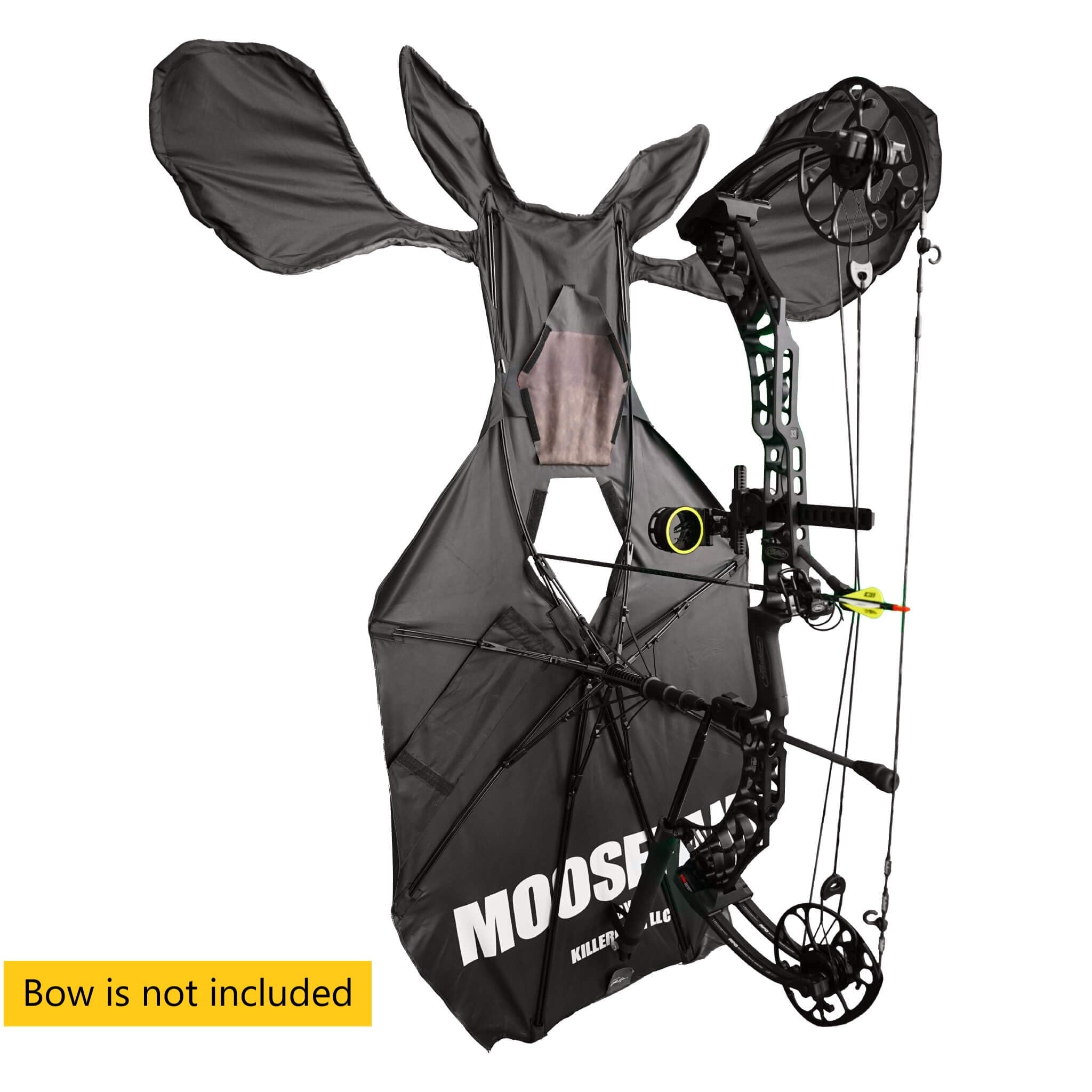 KILLERGEAR MooseFan - Señuelo universal para caza de alces de toros, ligero, despliegue rápido y plegable, 55 x 30 pulgadas, 2.8 libras