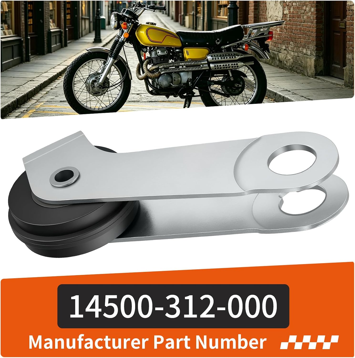 Cam Chain Tensioner For Honda Scrambler Super Sport 350 CL350 SL350 CB350 K/G 1968-1973 14500-312-000
