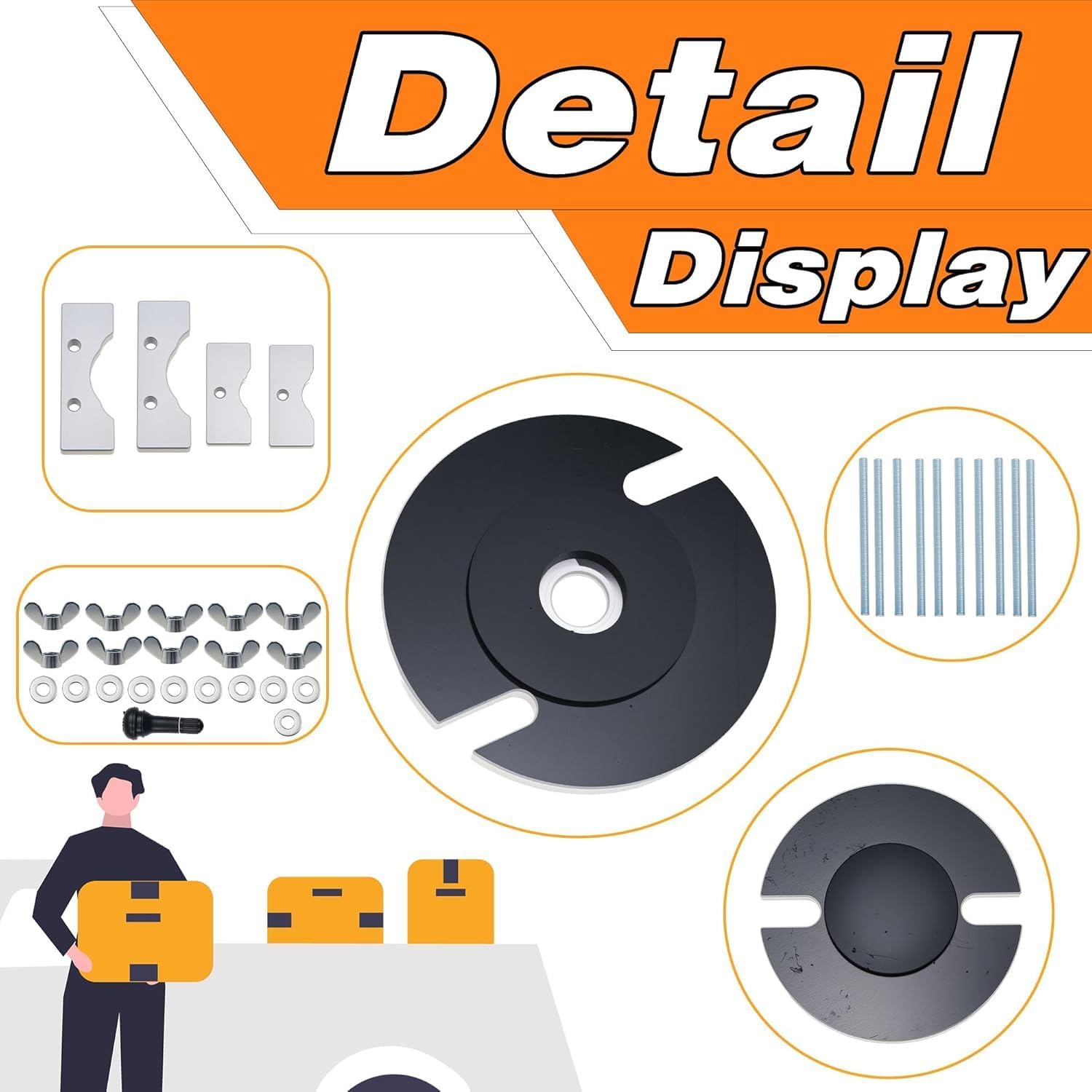 2-Stroke Motorcycle Exhaust Dent Pipe Repair Kit Dent Removal Tool Compatible With Husqvarna TE 125 250 300 TC, Yamaha Tzr250 Yz250, Honda CR250 CR250R