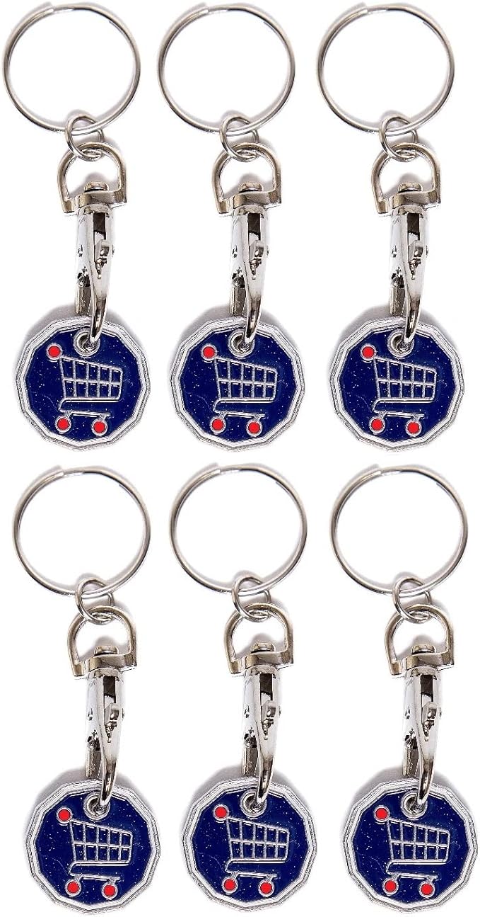 I ❤ Dad (love) Trolley Token Coin Key Rings X 1 Unit New 12 Sided Design | UK - View #6