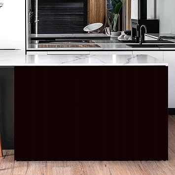 Self-Adhesive Cabinet Curtains - Dust-Proof Under Sink Curtain for Kitchen and Bathroom, Closet Curtain for Privacy, Soft Plush Fabric, No-Drill Installation,A,W55in/H39in