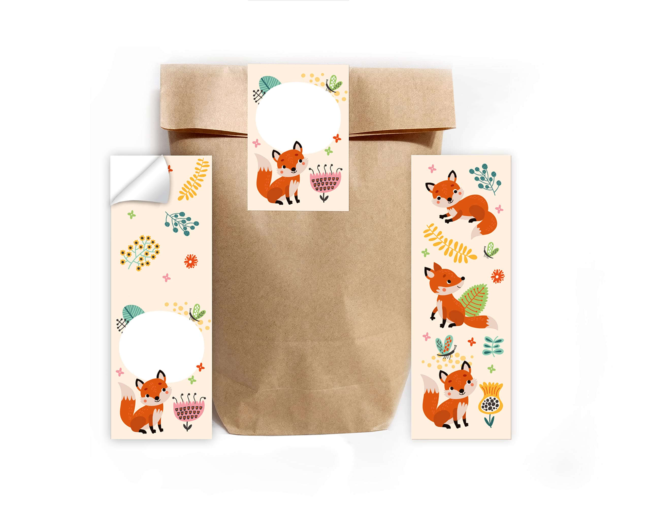 Kit Braccialetti Tema Volpe - 110 Pezzi Per Feste Bambini - Foto 2