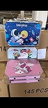 Birvan Unicorn 145 Pieces Art & Craft Painting Box - Suitcase Shape Art, Painting- Sketching, Stationary, Water Colors Vanity Box - All in 1 Art Case Children Birthday Gift (multicolor bag)