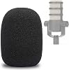 PodMic Pop Filter Foam Cover - Rode PodMic USB Universal Dynamic Broadcast Microphone Customized Microphone Windscreen Wind Cover to Block Explosions