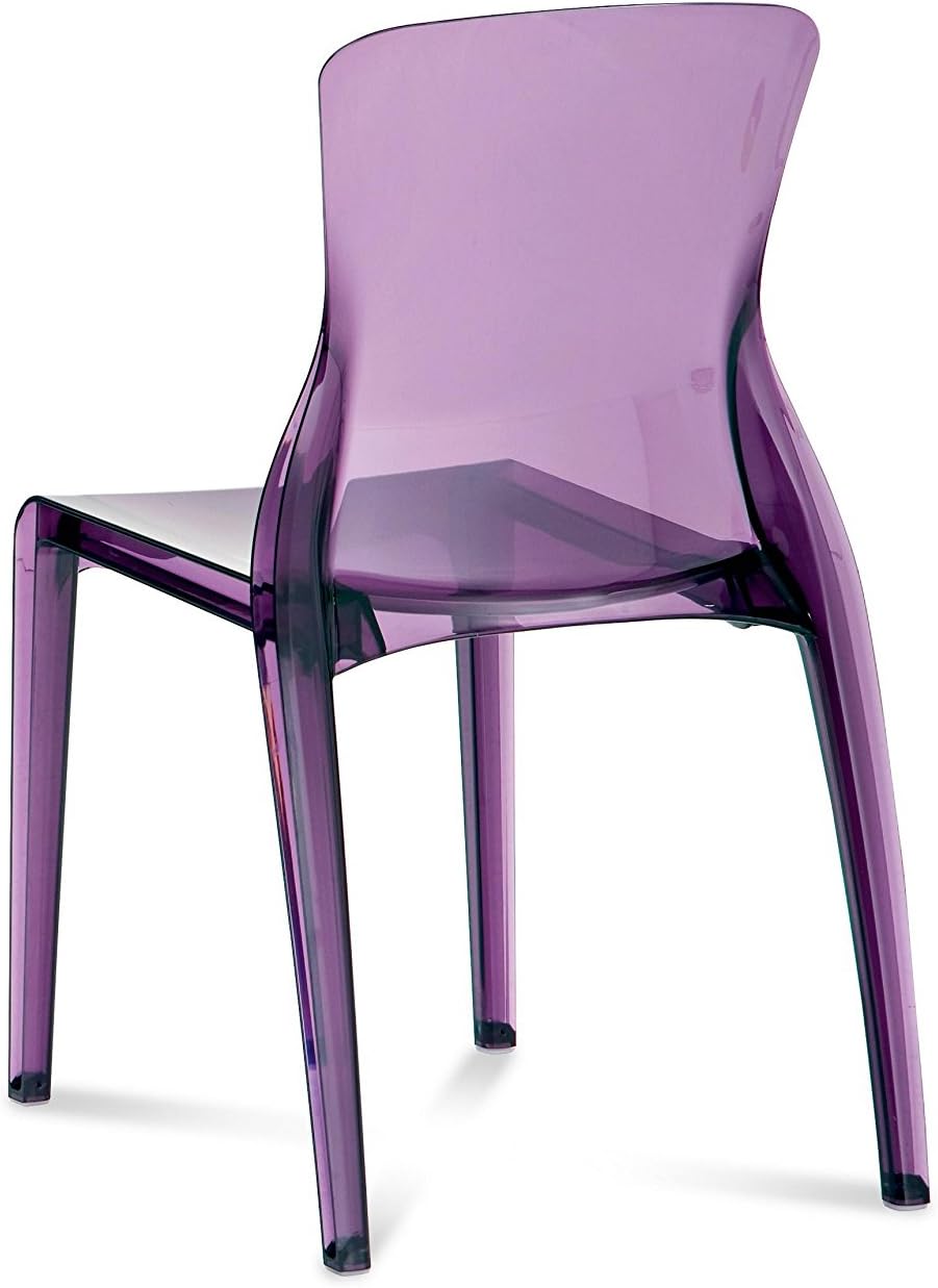 Crystal Durable Polycarbonate Frame and Shell, Transparent Purple