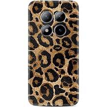 K l fland Xiaomi Redmi Note 15 Pro ile uyumlu K l f Boutique Bask l  Resimli Leopar Pcode -055